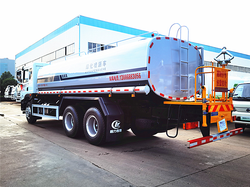 國六東風(fēng)T5后雙橋灑水車