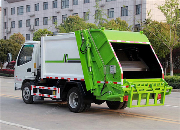 凱馬藍(lán)牌3方壓縮垃圾車(chē)