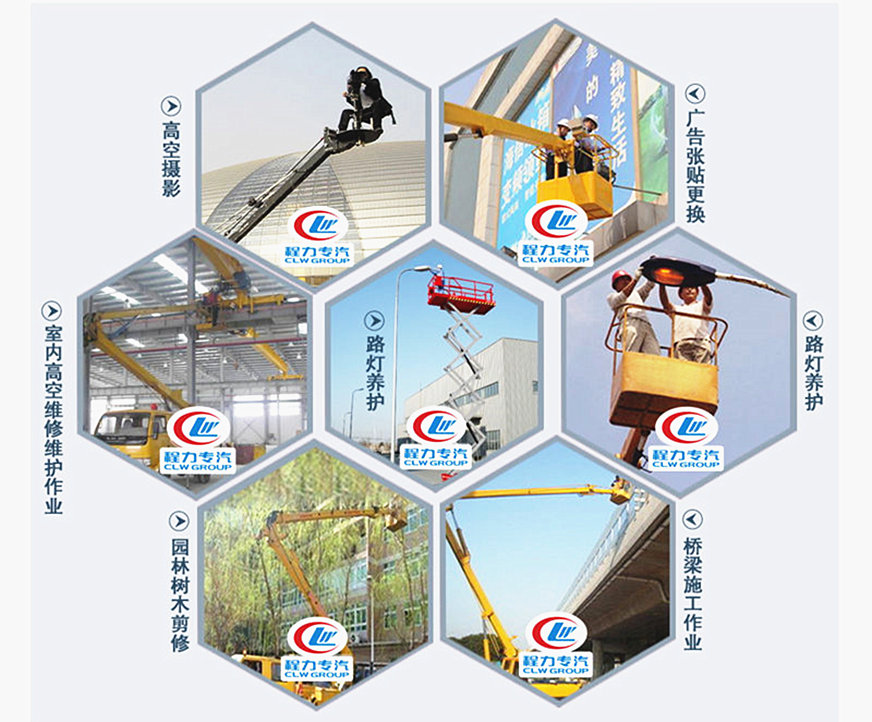 高空作業(yè)車(chē)工作效果